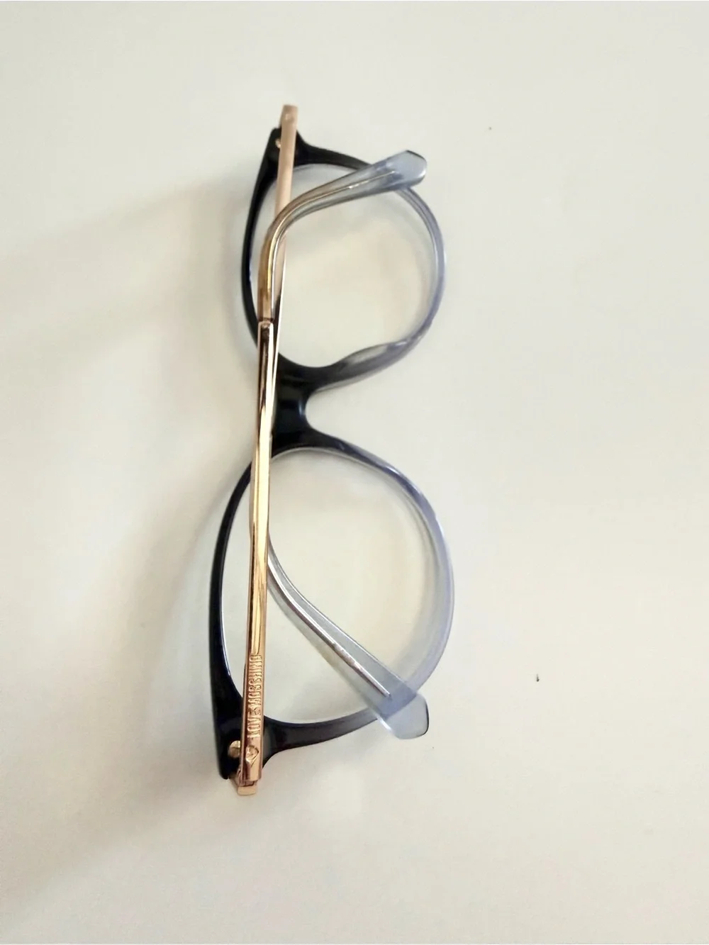 Moschino Love MOL570 Ombré Glasses Frames 52mm Round Cat Eye